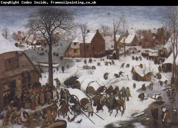 BRUEGHEL, Pieter the Younger The Numbering at Bethlehem